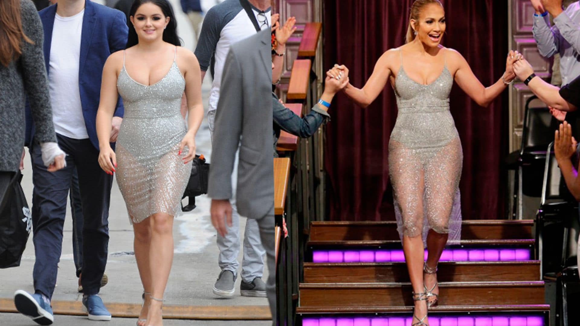 Ariel Winter 'desafía'  a Jennifer Lopez, ¿quién lo lleva mejor?