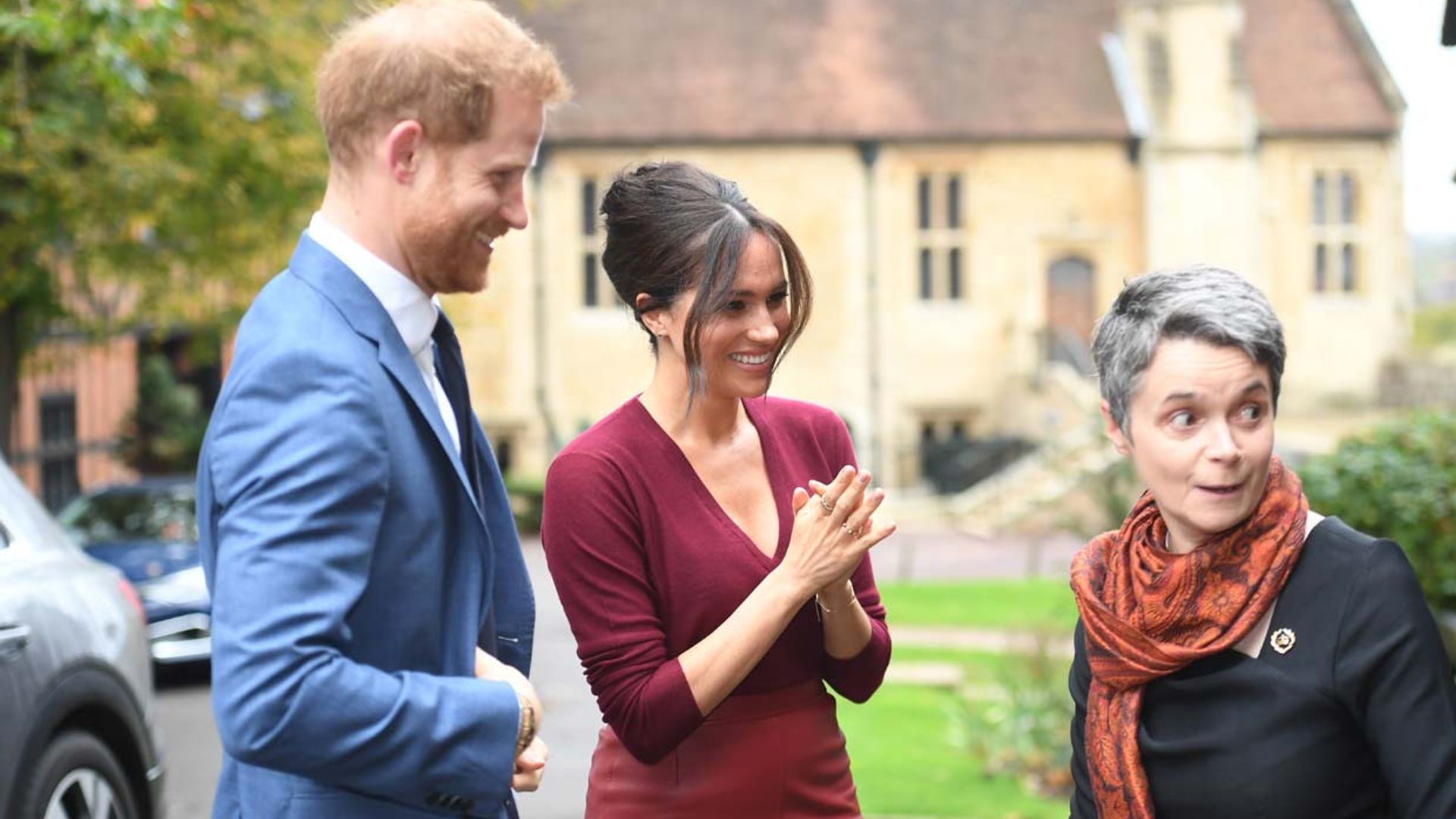 La aparición sorpresa de Harry en un acto con Meghan en medio de la polémica