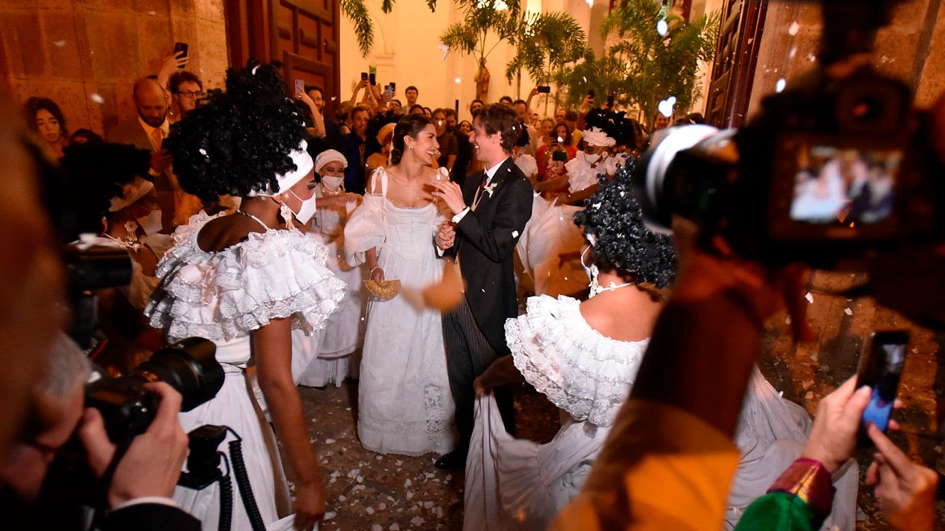 ¡Salsa, mucho baile y una decoración increíble! Así fue la fiesta de la boda de Josef-Emanuel de Liechtenstein y Claudia Echavarría