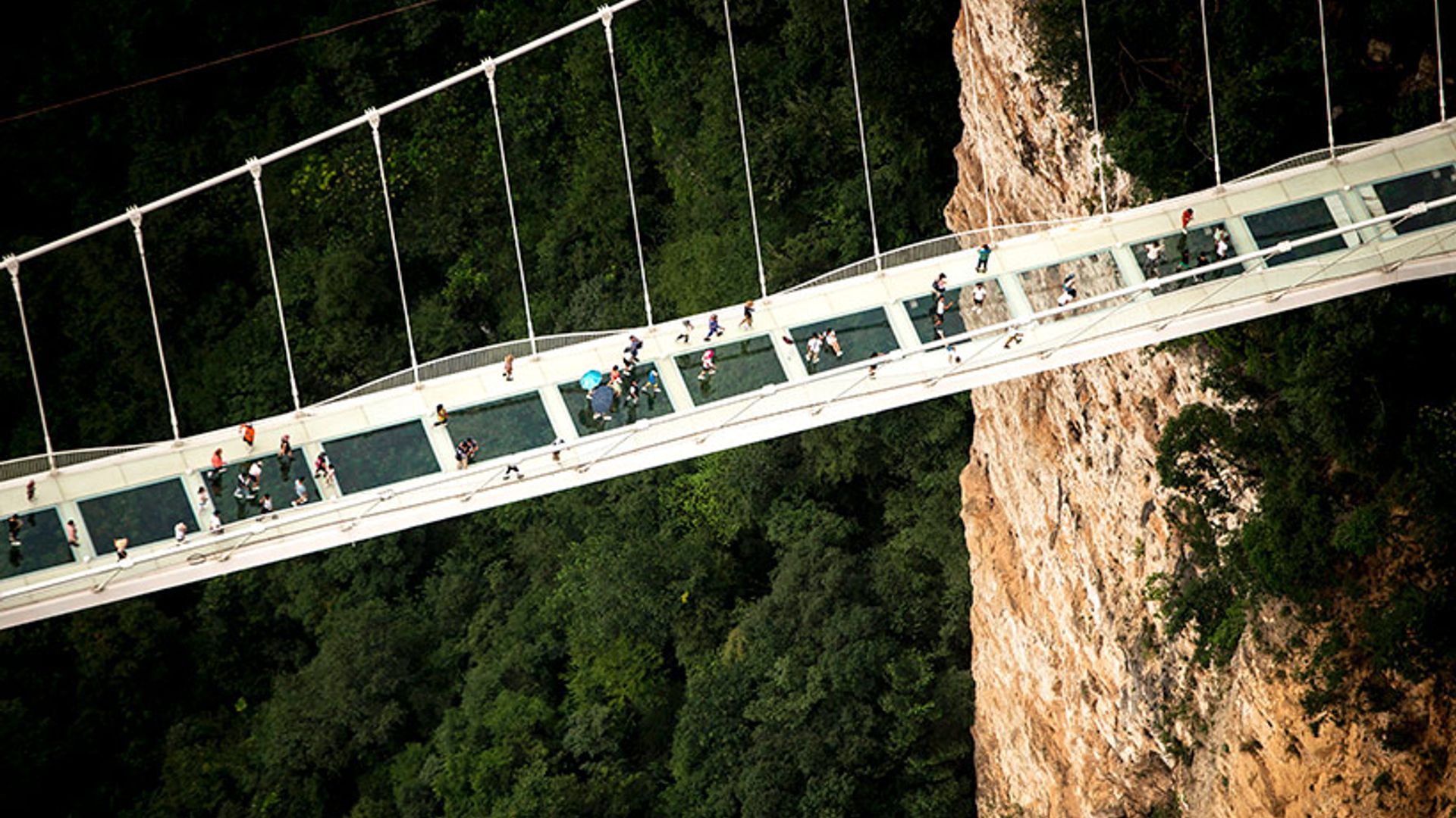 El puente de cristal más alto y largo del mundo (o ¡yo por ahí no cruzo!)