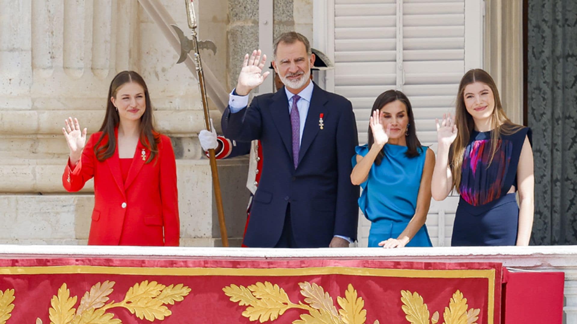 Reyes Felipe y Letizia, princesa Leonor e infanta Sofía 