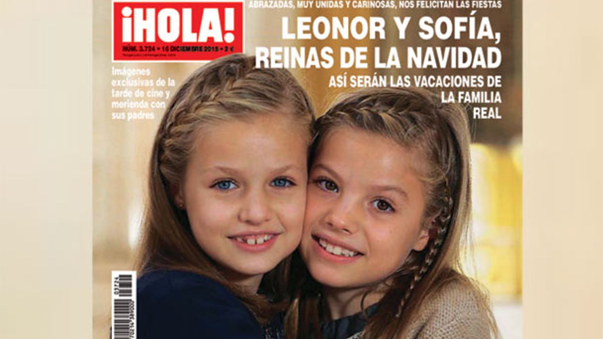 En ¡HOLA!, Leonor y Sofía, reinas de la Navidad: así serán las vacaciones de la Familia Real