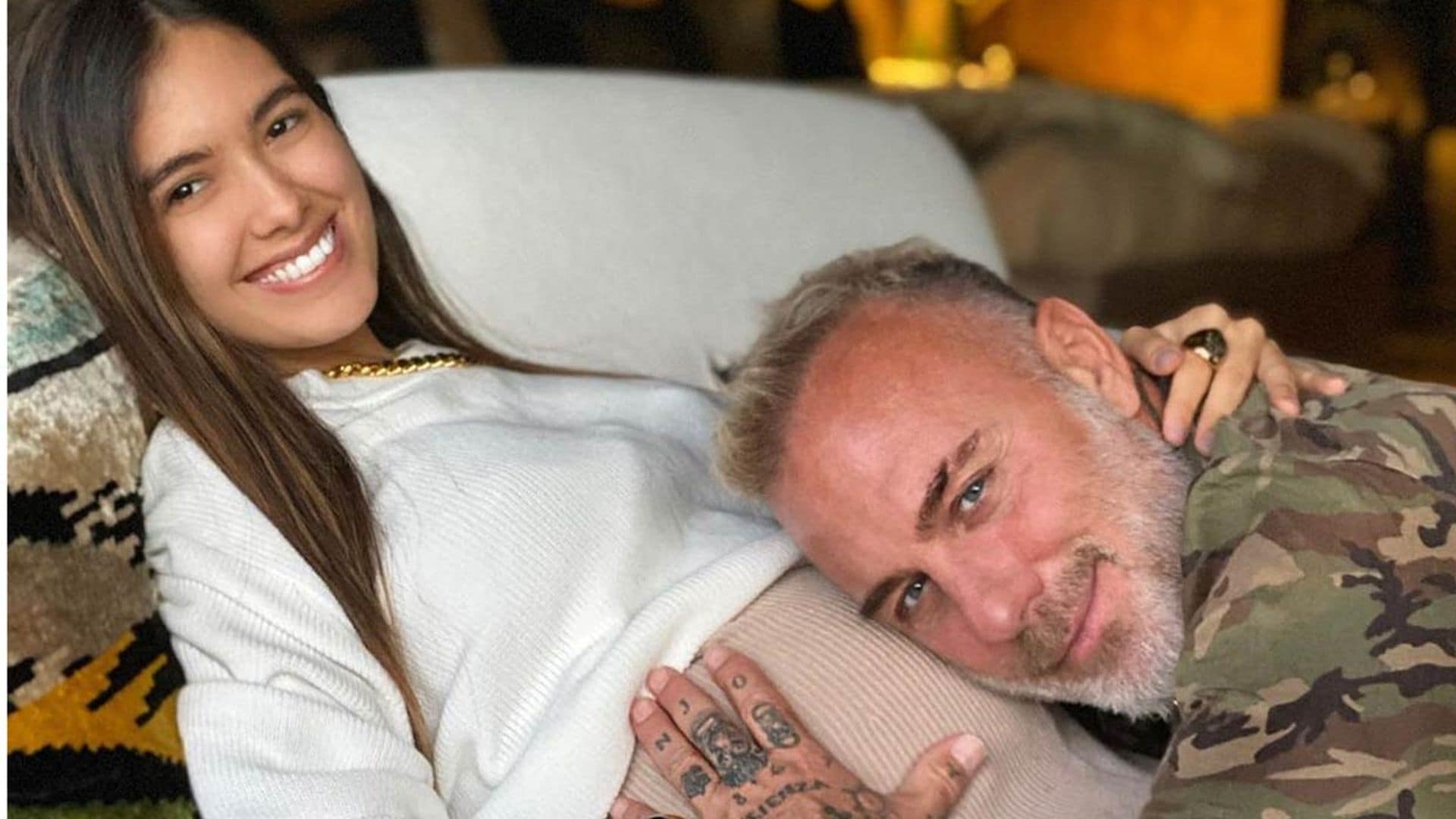 Gianluca Vacchi y Sharon Fonseca dan la bienvenida a su primera hija que se llama...