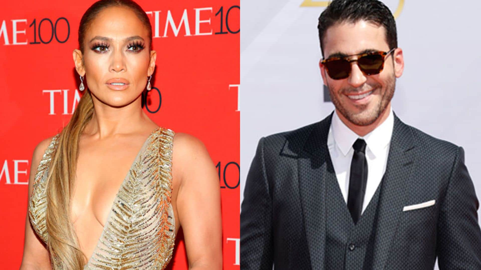 Miguel Ángel Silvestre y Jennifer Lopez juntos pero no revueltos en los premios Billboard Latinos