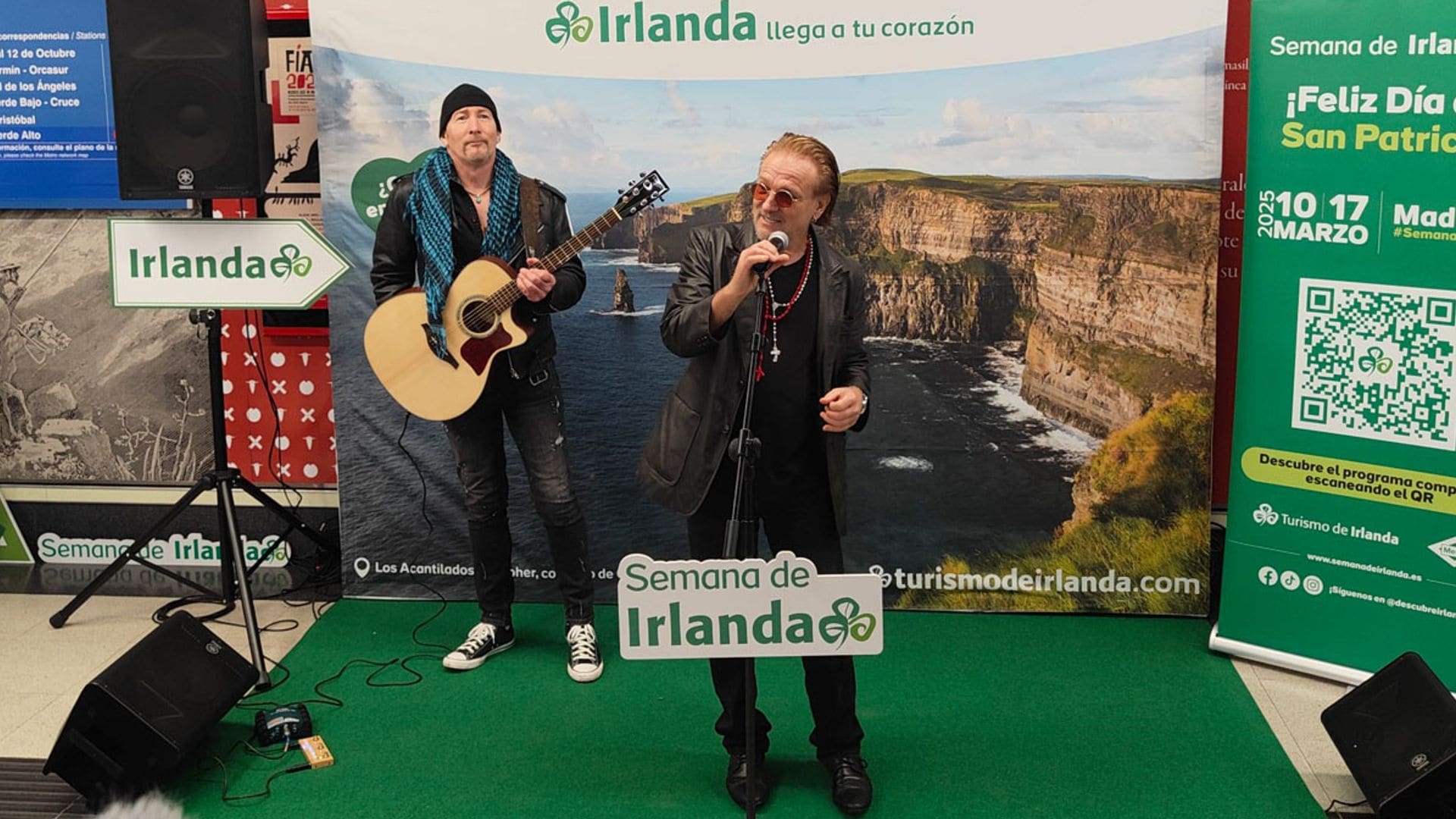 El concierto que ha desatado la locura, ¿U2 tocando en el metro de Madrid?