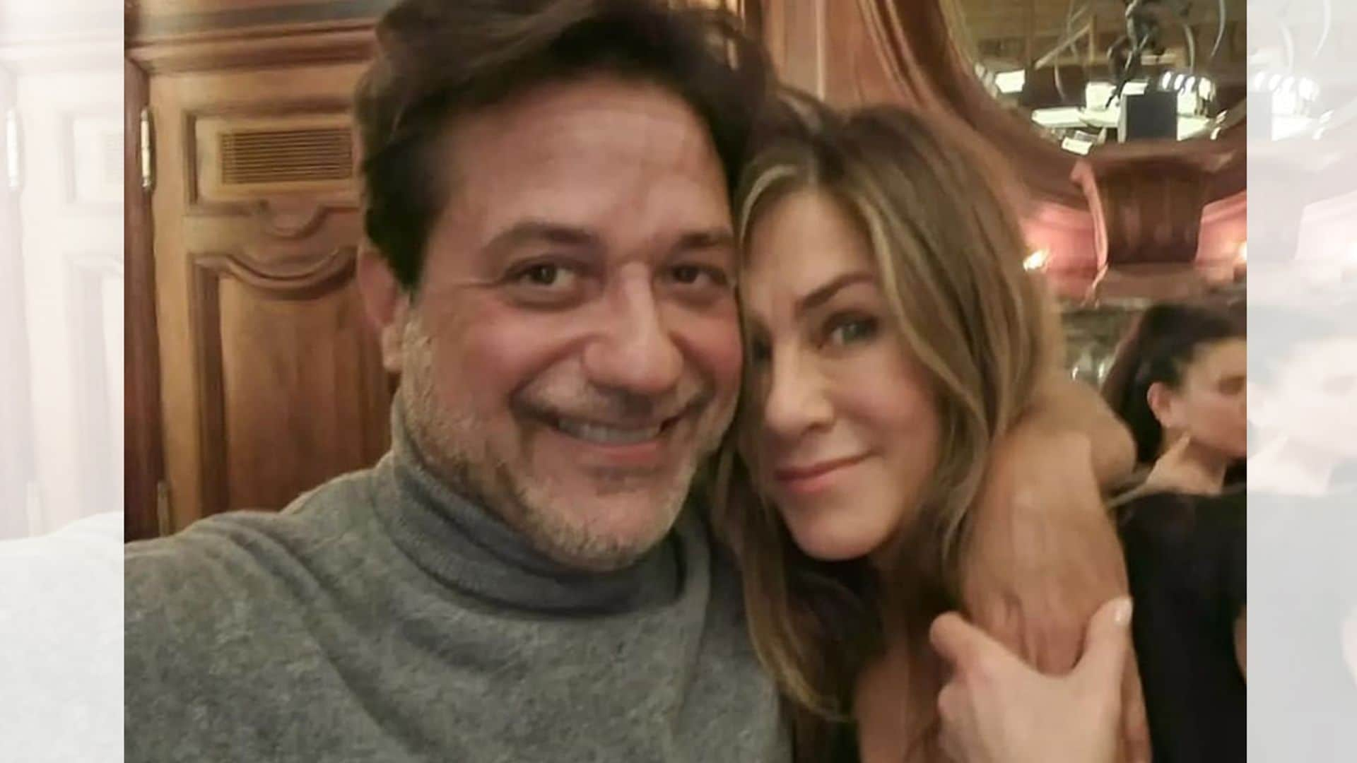 ¡Por fin! La foto más esperada de Enrique Arce ('La casa de papel') con Jennifer Aniston