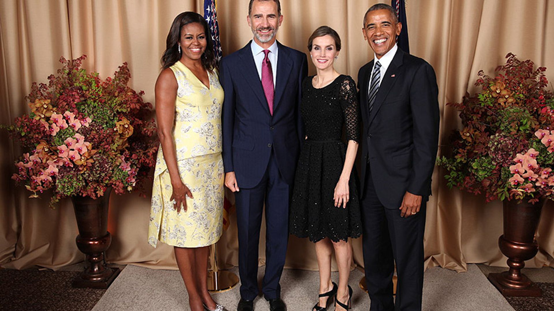 El último encuentro de los reyes Felipe y Letizia con los Obama