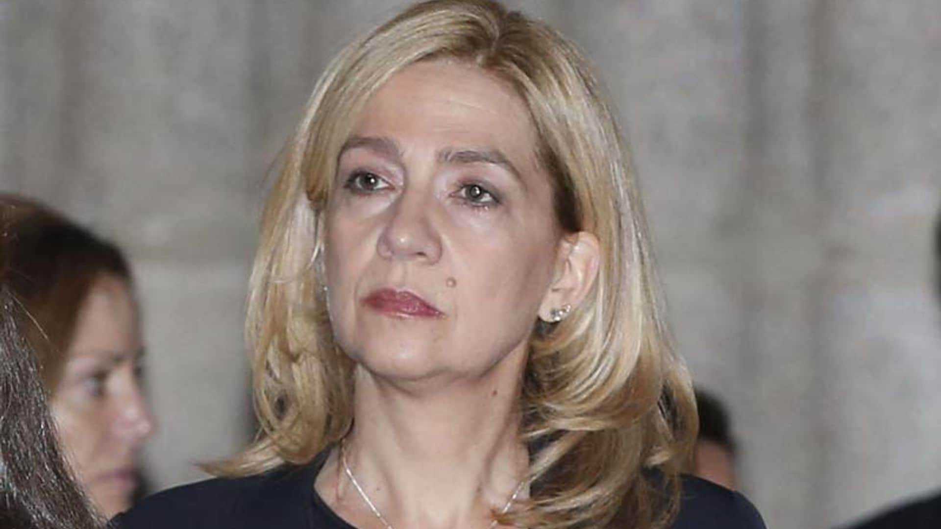 La infanta Cristina cumple 53 años en su momento más amargo