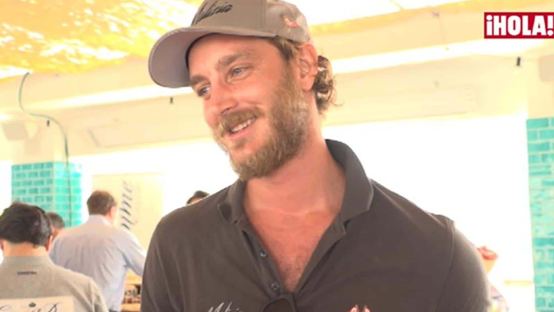 La entrevista más 'real' de Pierre Casiraghi en Mallorca