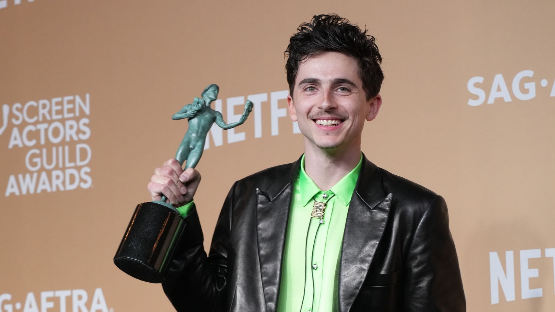 Timothée Chalamet y la película ‘Cónclave’ dan la sorpresa en los premios del Sindicato de Actores de Hollywood