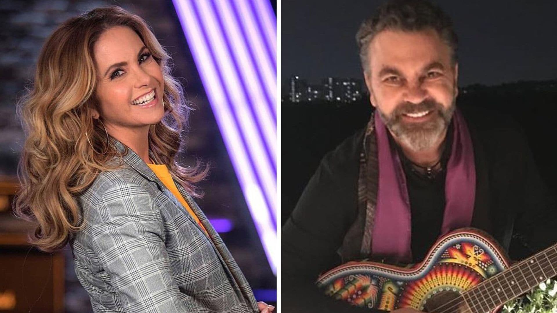 Lucero, Manuel Mijares y su cariñoso intercambio de mensajes