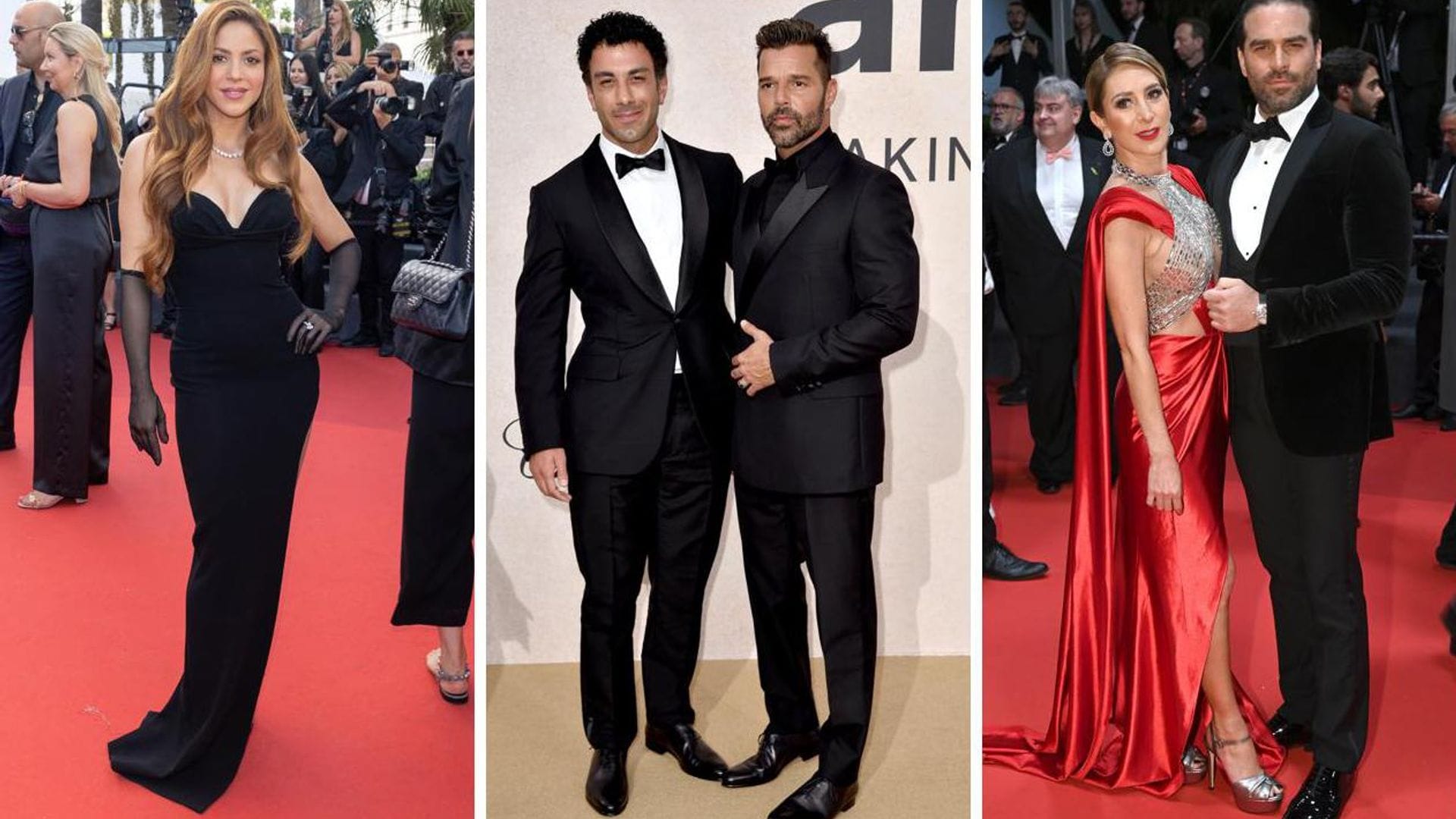 Shakira, Ricky Martin, Geraldine Bazán y más latinos que brillan en Cannes