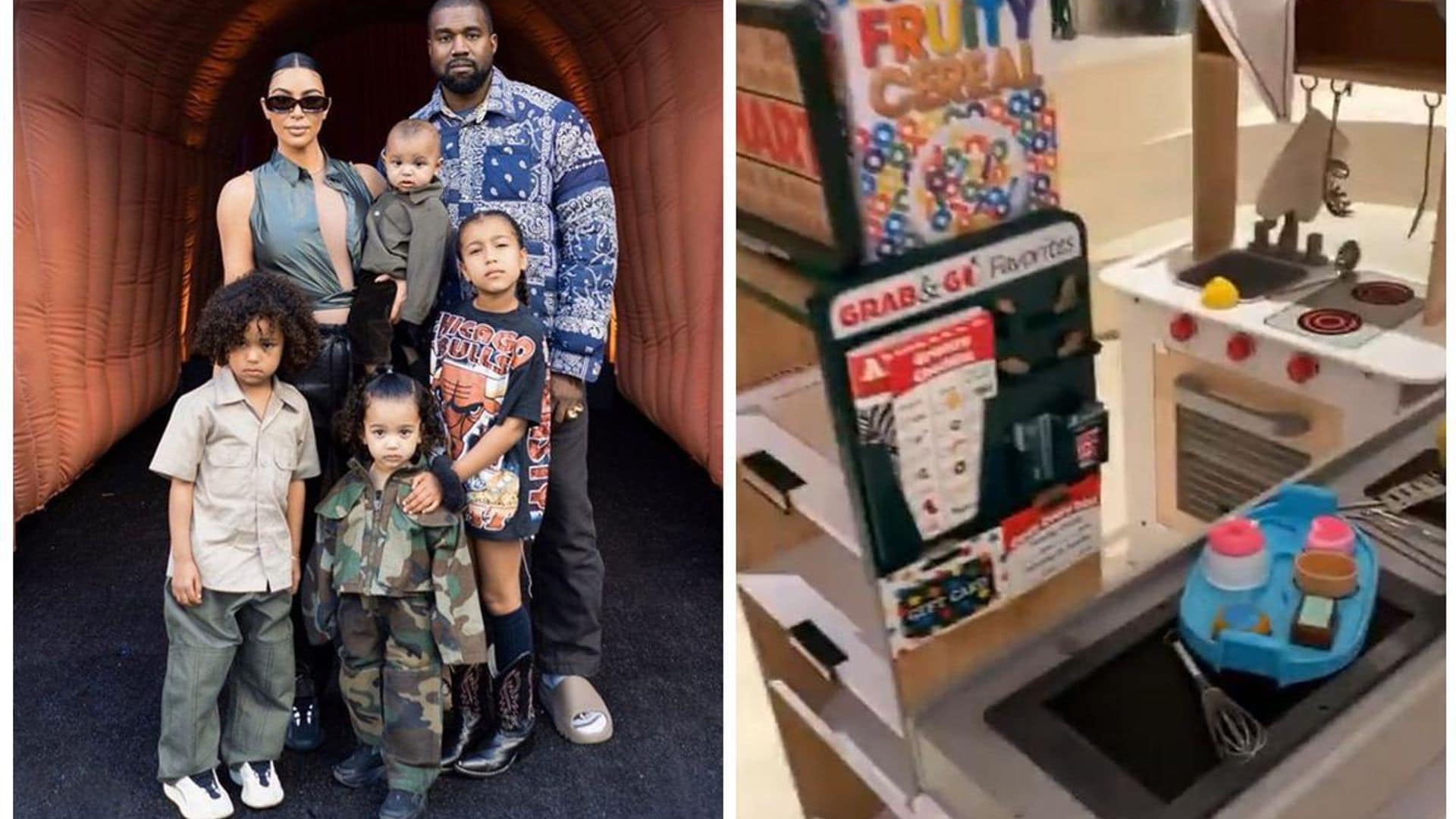 Kim Kardashian muestra la increible sala de juegos de sus hijos HOLA