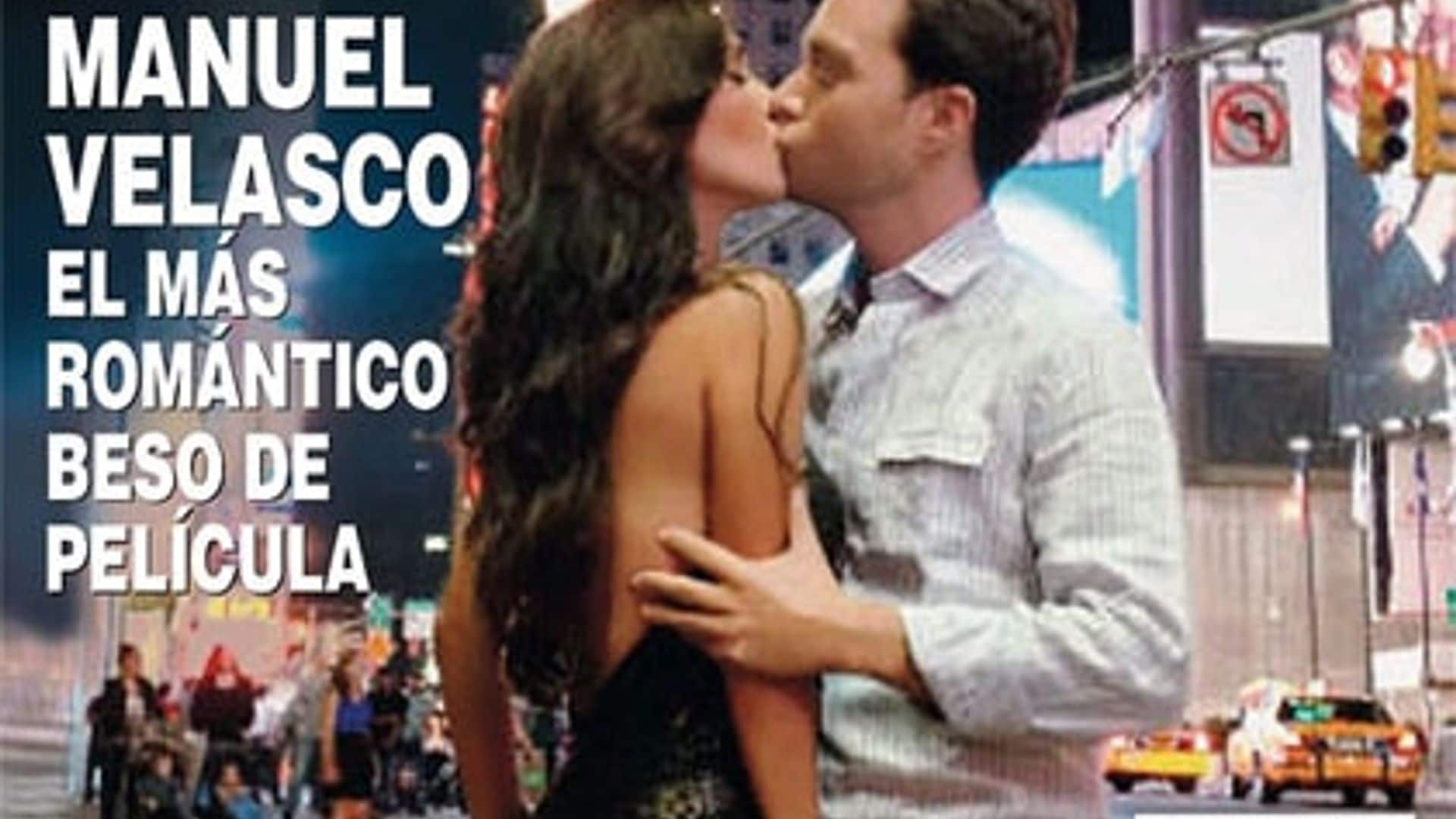 En ¡HOLA!: Anahí y Manuel Velasco, el más romántico beso de película