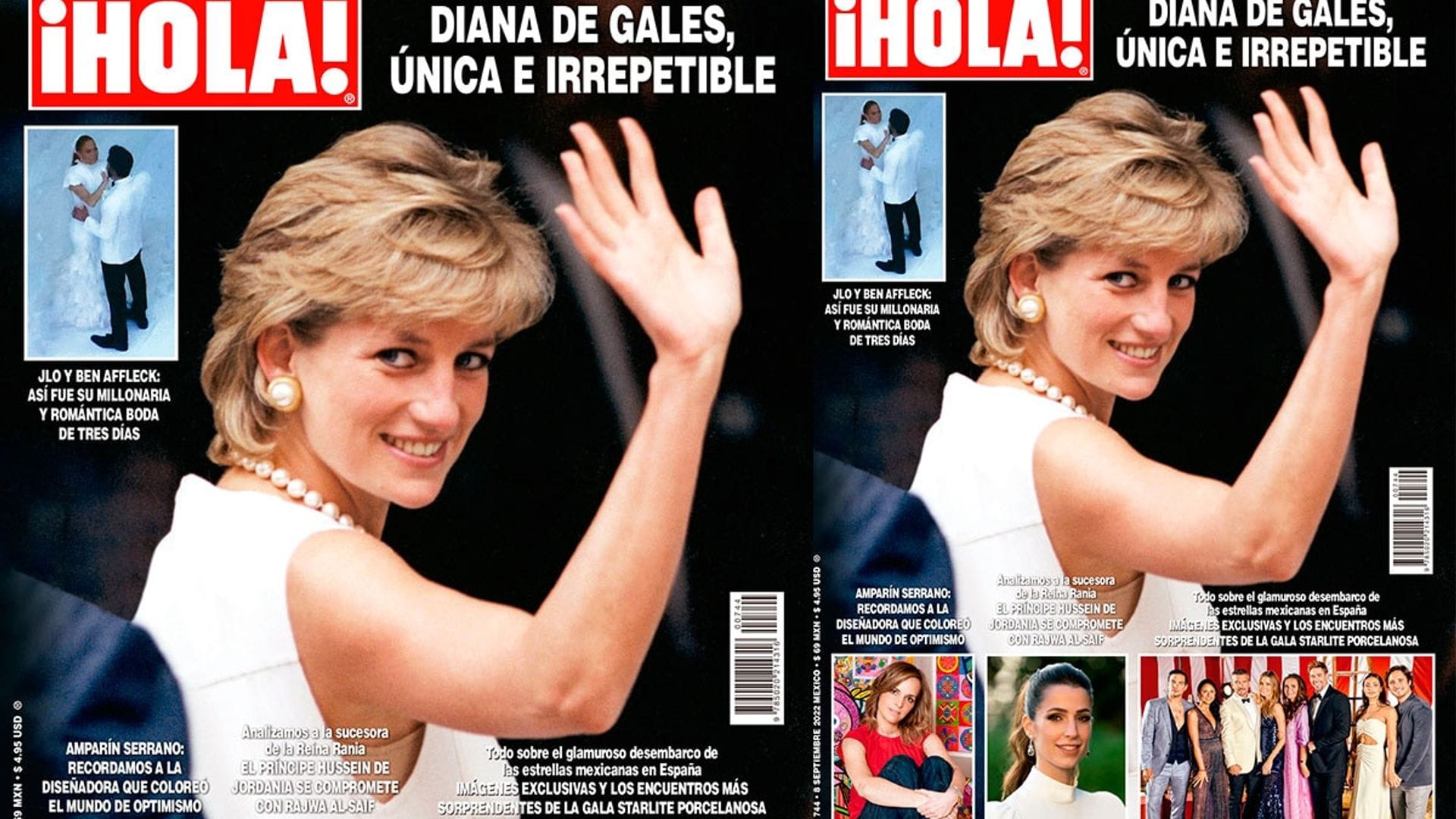 En ¡HOLA!, Diana de Gales, única e irrepetible