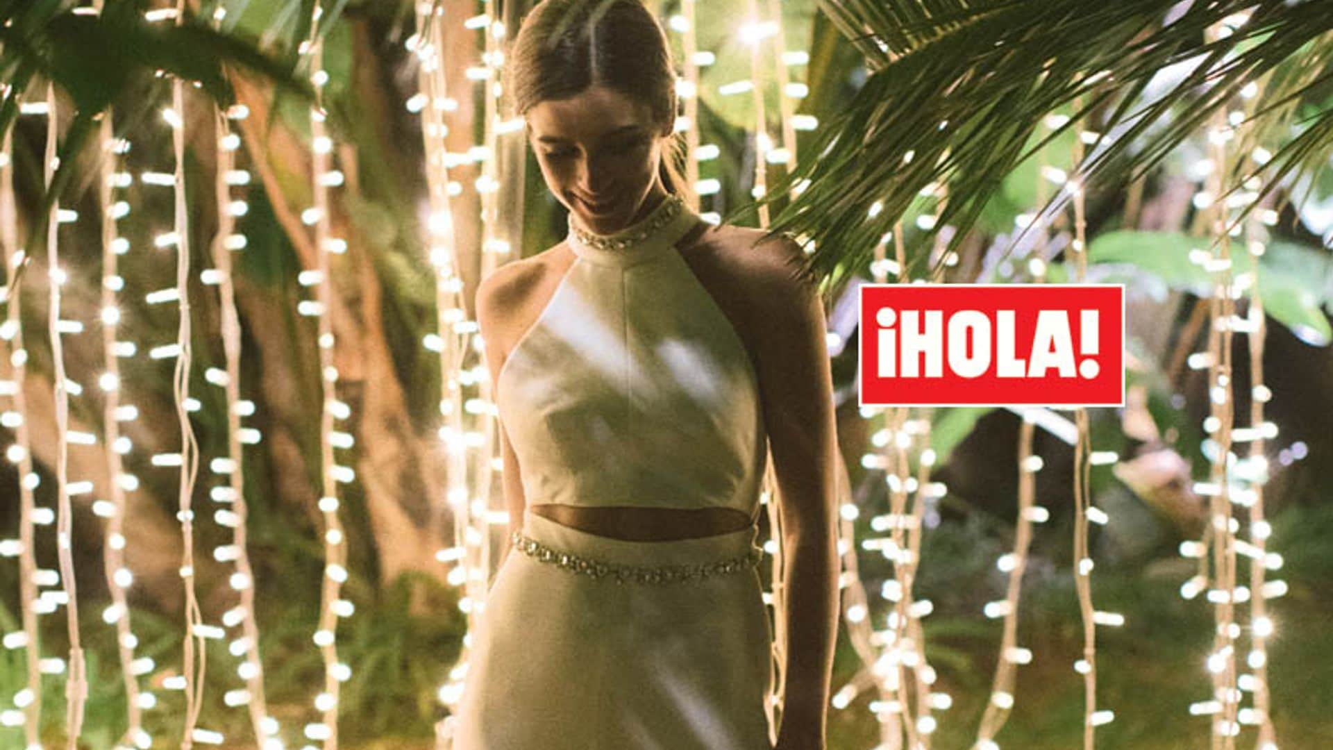 Desvelamos las fotografías de Sandra Gago con su segundo vestido de novia