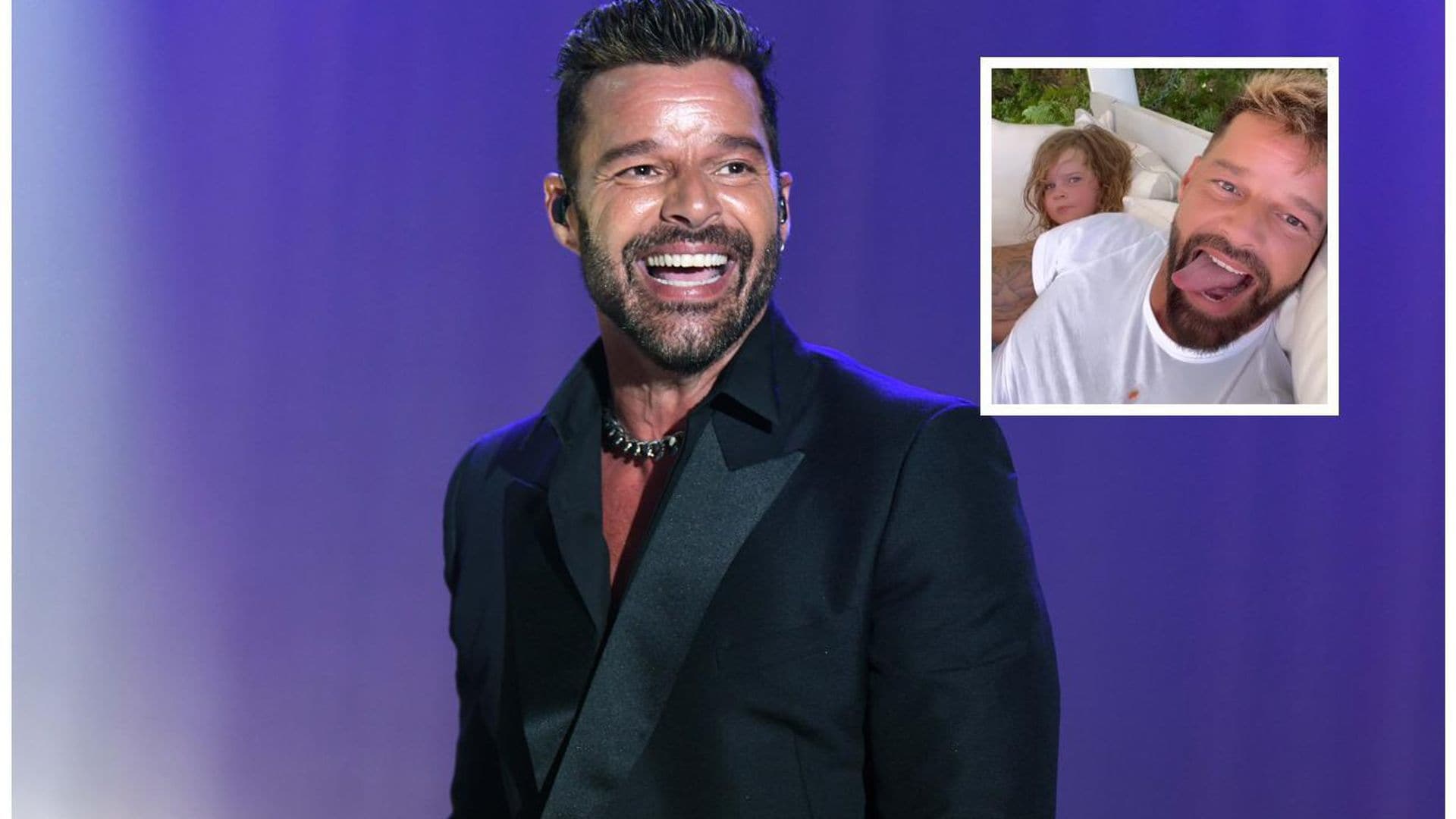 Ricky Martin disfruta de República Dominicana con sus hijos y muestra lo grande y linda que está Lucía