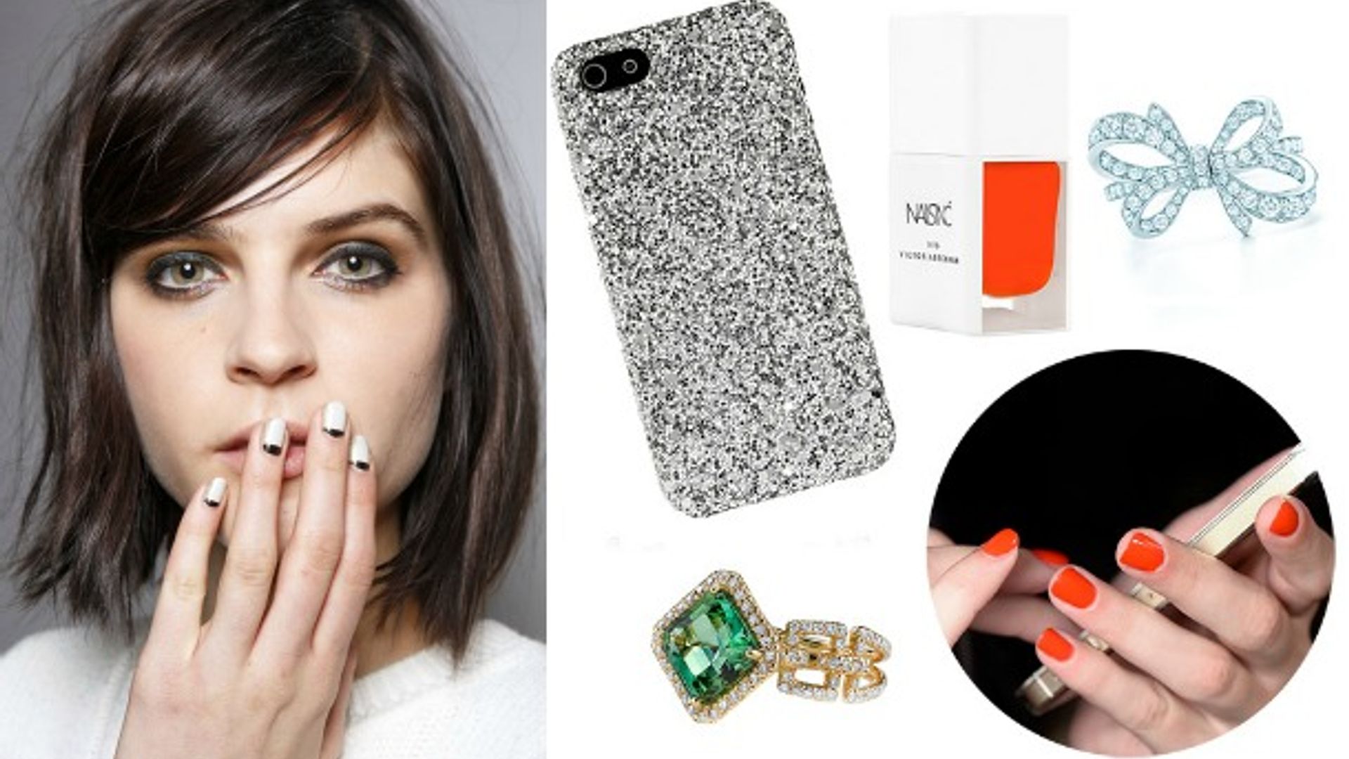 Joyas + 'nail art' +  accesorios: Cinco 'looks' para las manos de la novia