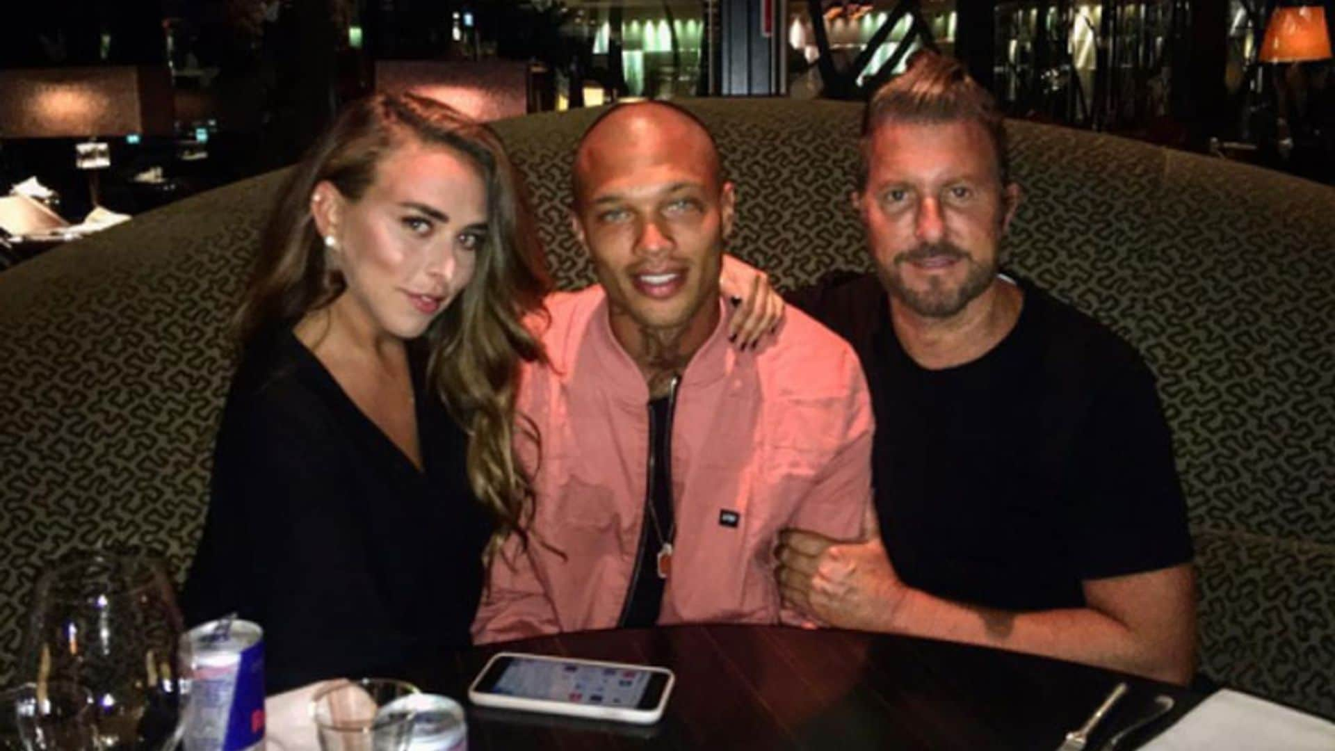 Jeremy Meeks, el preso más 'sexy' del mundo, y Chloe Green, heredera de 'Topshop', ¿nueva pareja?