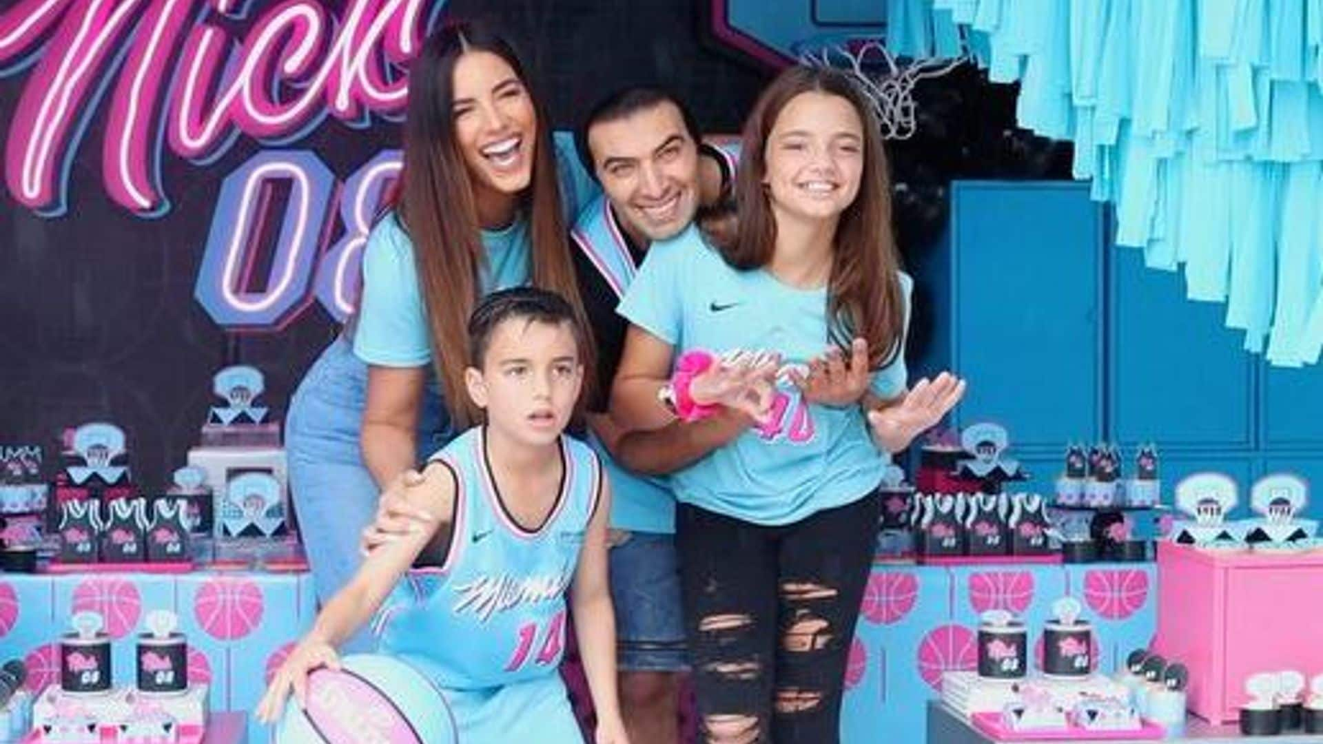 Gaby Espino y Jencarlos Canela celebran el cumpleaños de su hijo, junto con sus parejas