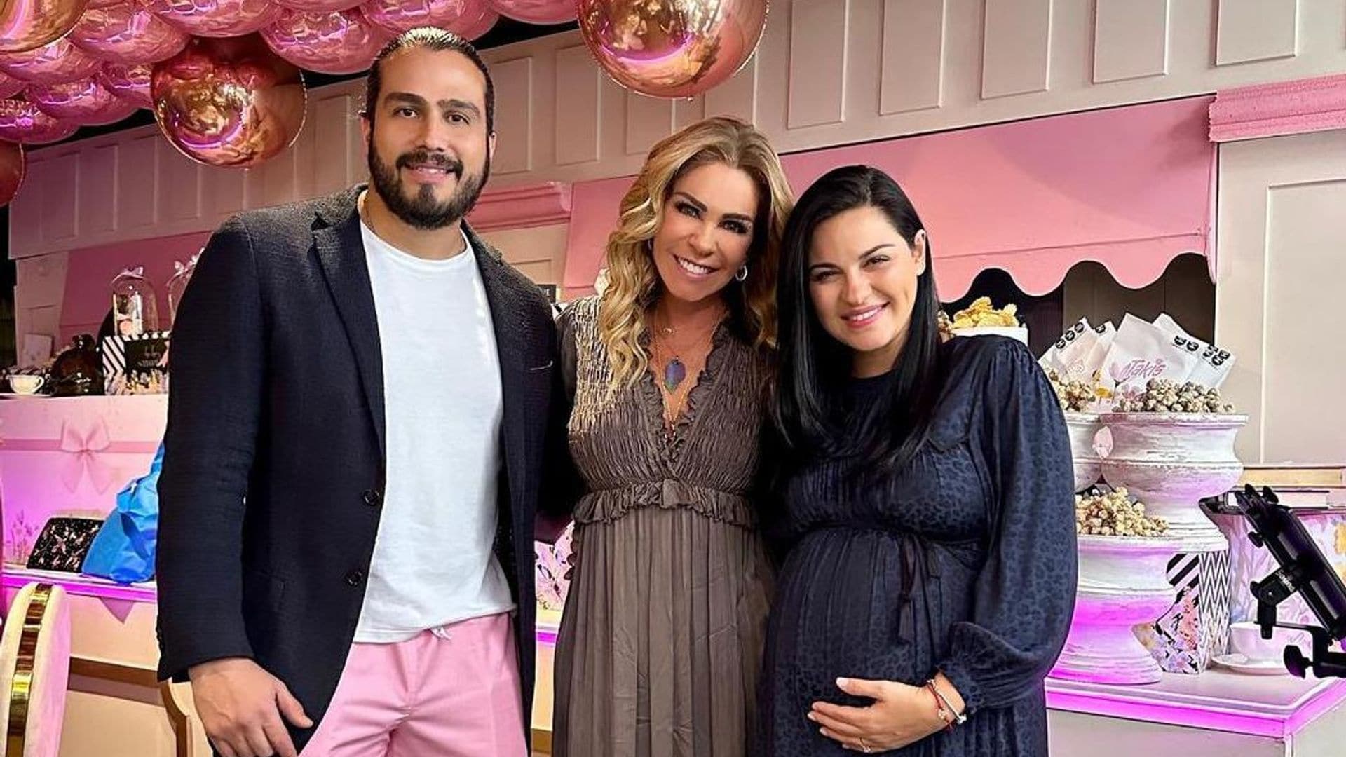 Maite Perroni y Andrés Tovar celebran el baby shower de su hija