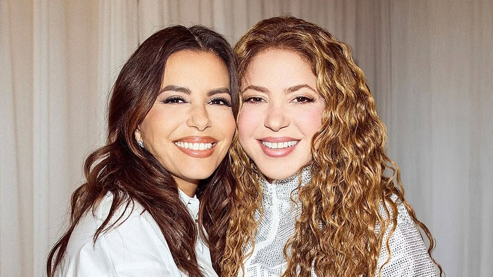 El emotivo reencuentro de Shakira y Eva Longoria con promesa incluida: 'La veré con mis hijos'