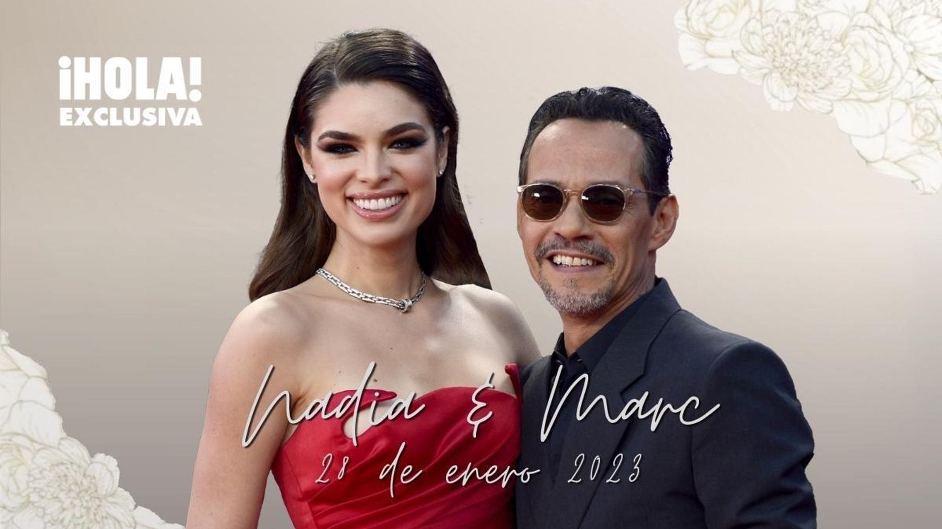 ¡Marc Anthony y Nadia Ferreira ya son marido y mujer!