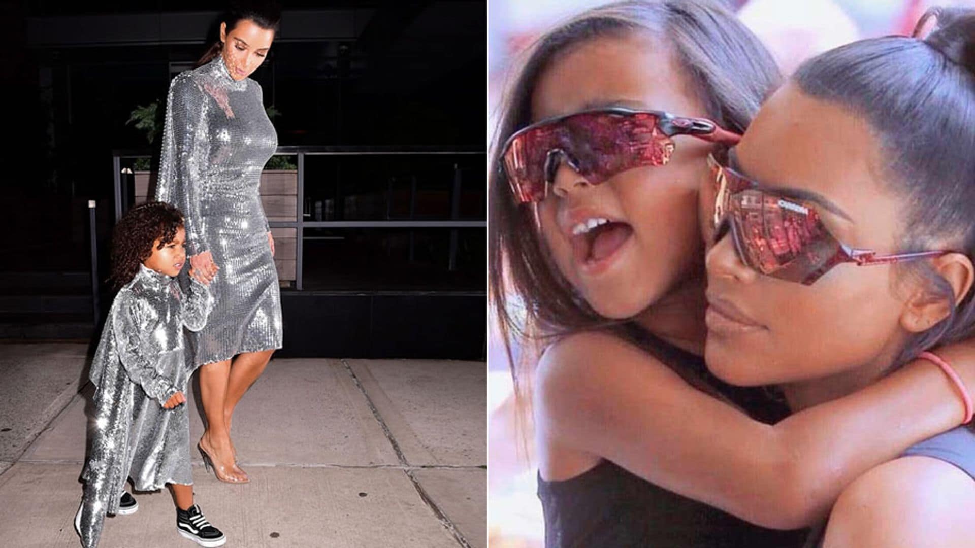 North West es el clon de Kim Kardashian y estas fotos lo demuestran