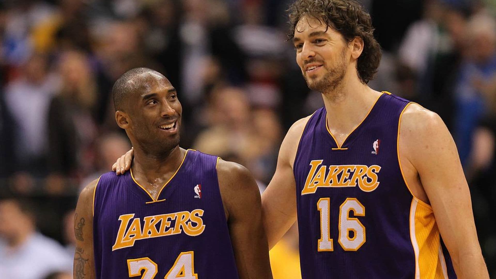 Pau Gasol recuerda, emocionado, a Kobe Bryant: 'Fue ese hermano mayor que no he tenido'