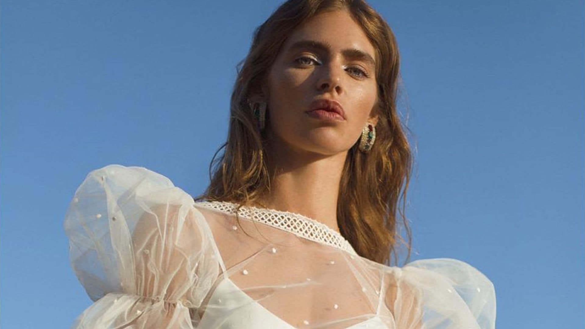 'Bubble', la inesperada tendencia que saltó de los peinados a los vestidos de novia