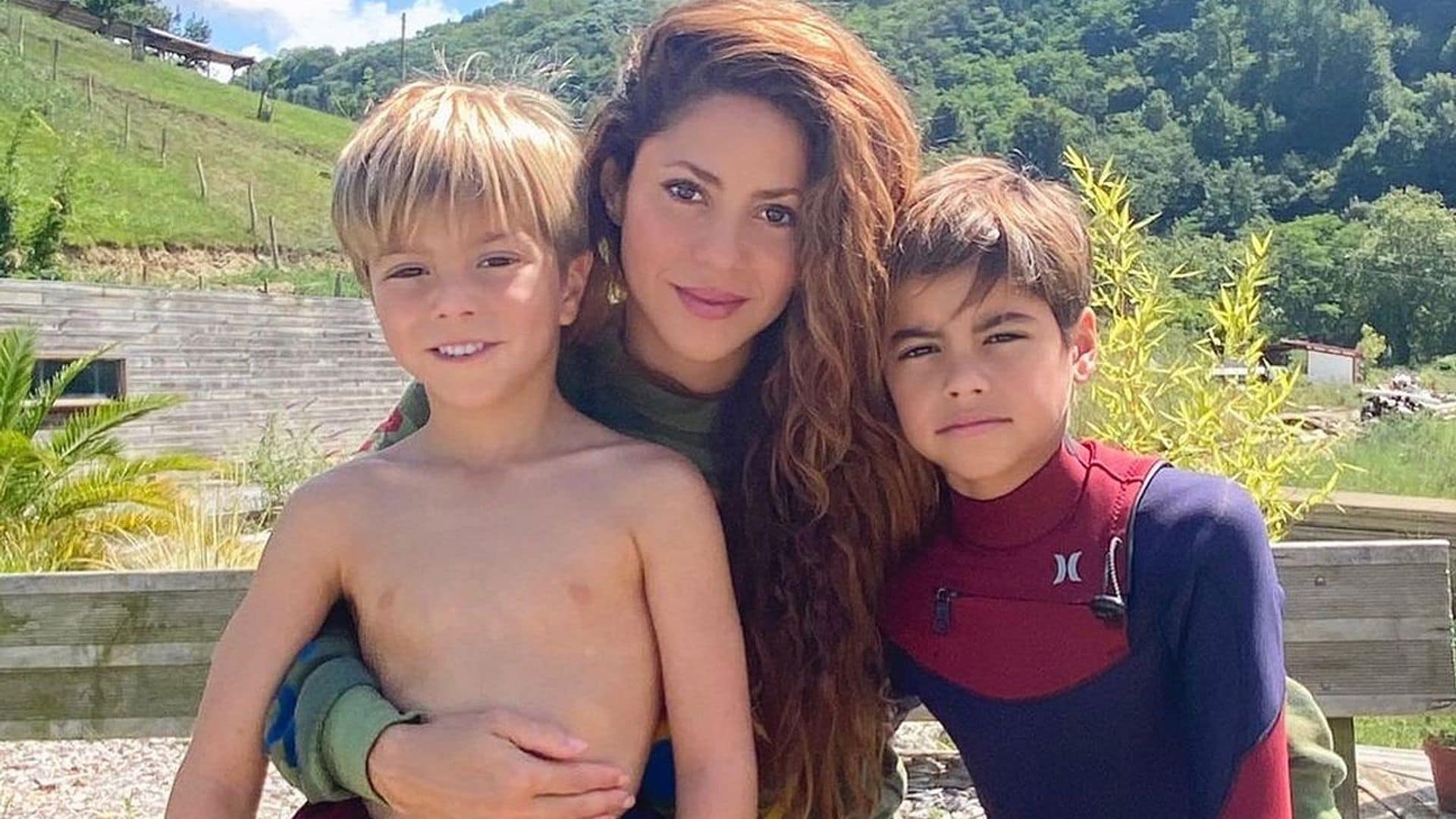 Shakira presume del talento de su hijo Milan con el piano