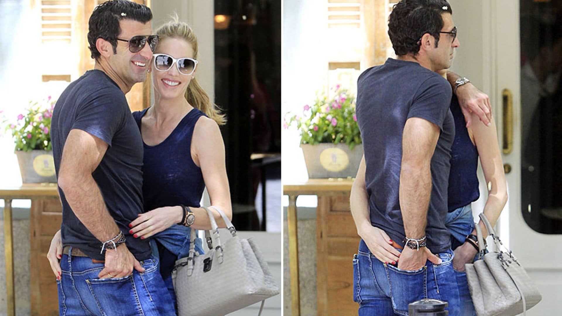 ¡Esto es amor! Las imágenes más románticas de Luis Figo y Helen Svedin