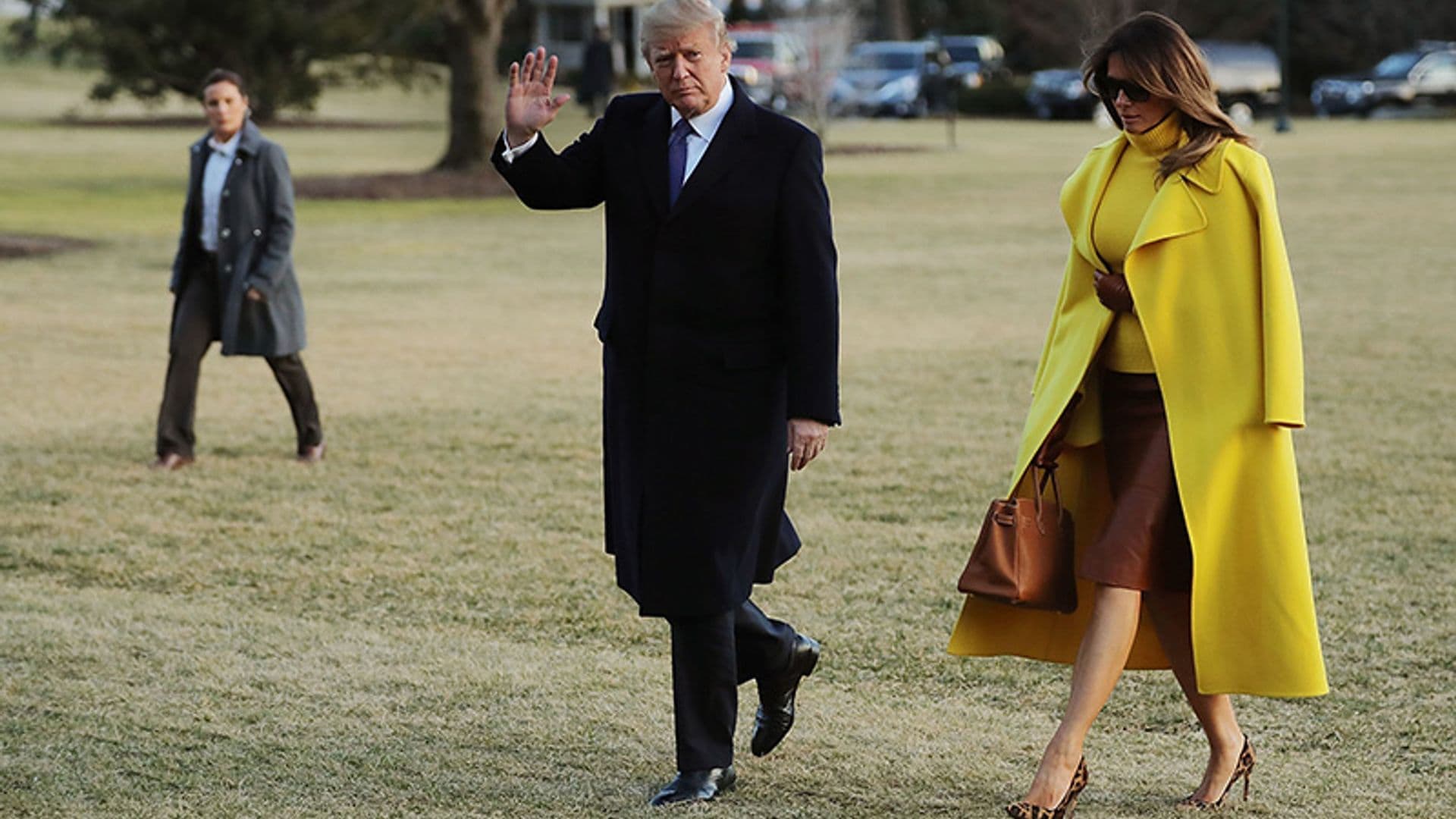 Después de la polémica, Melania Trump también recicla