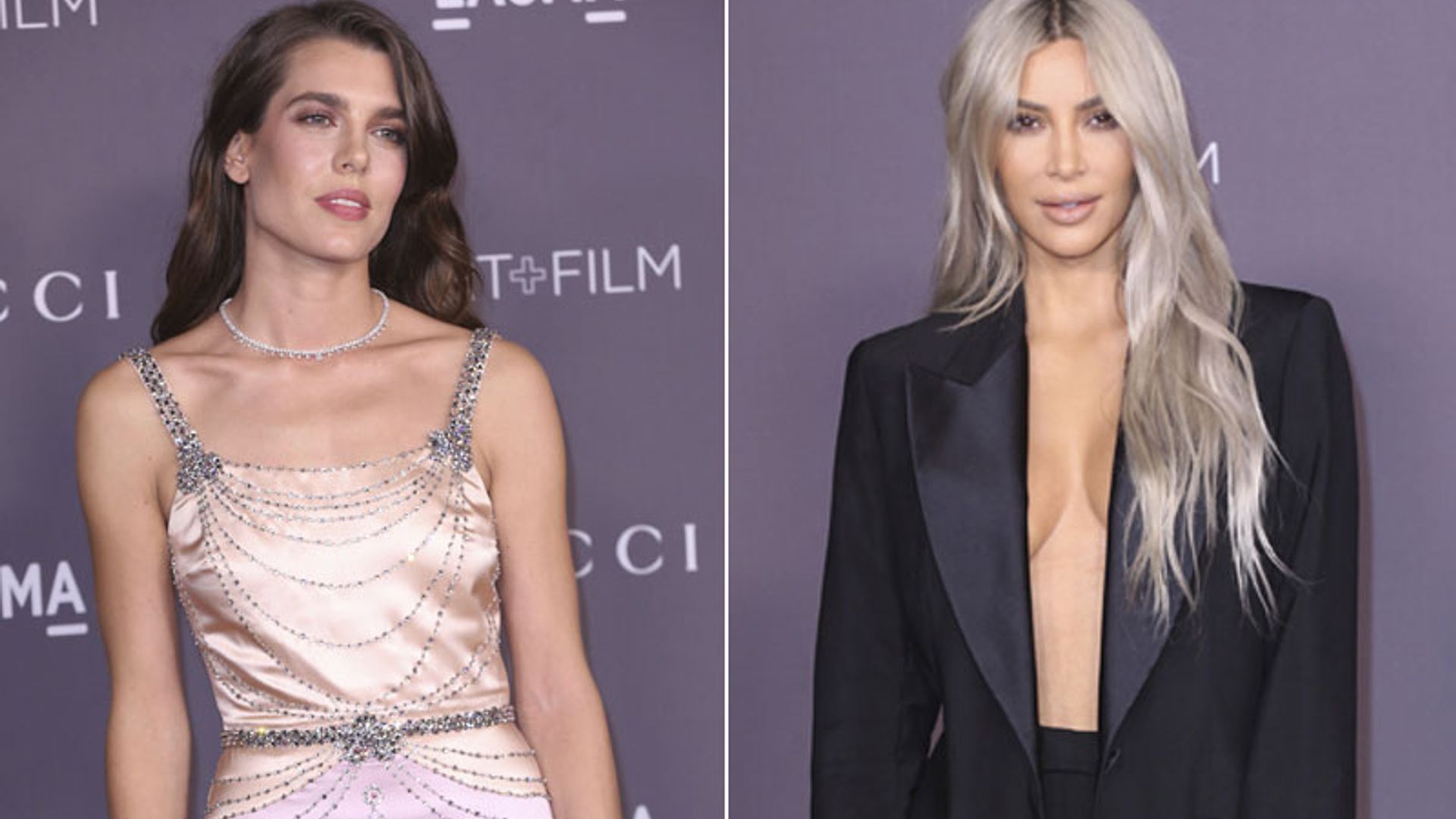 La noche en la que coincidieron la elegancia de Carlota Casiraghi y la insinuación de Kim Kardashian