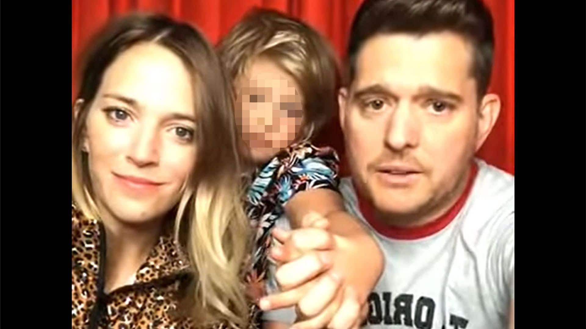 La primera y adorable aparición del hijo de Michael Bublé tras vencer a la enfermedad