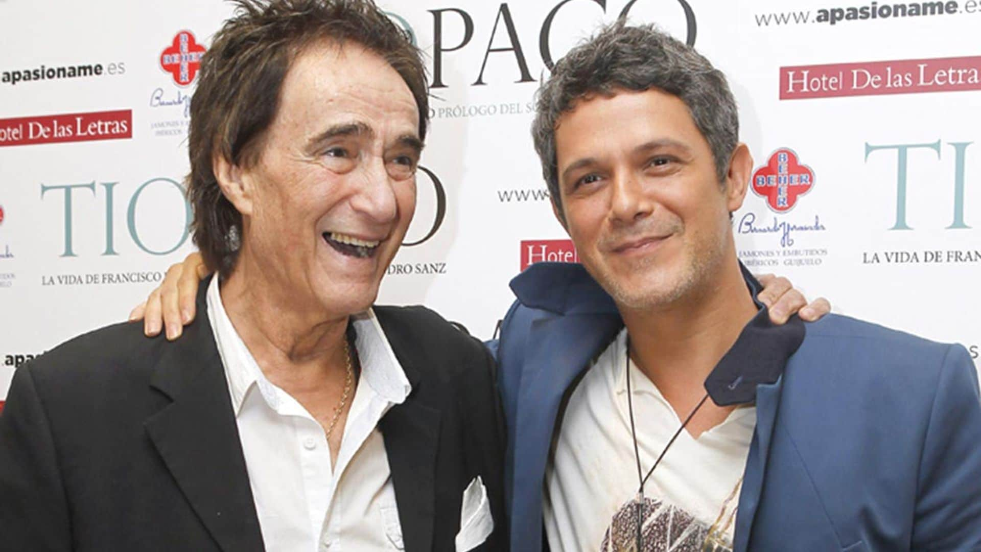 El emotivo recuerdo de Alejandro Sanz a su 'tío Paco'