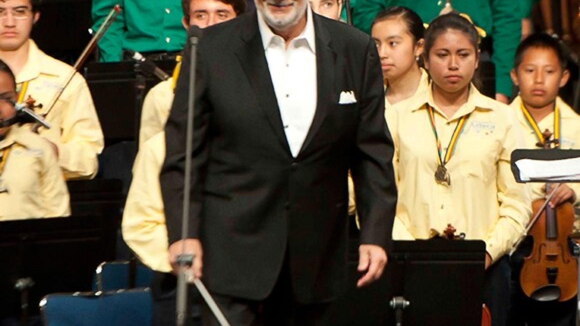 Christiane Magnani, Marie Thérèse Arango y Carla Alemán, presentes en la gran noche de Plácido Domingo en Acapulco