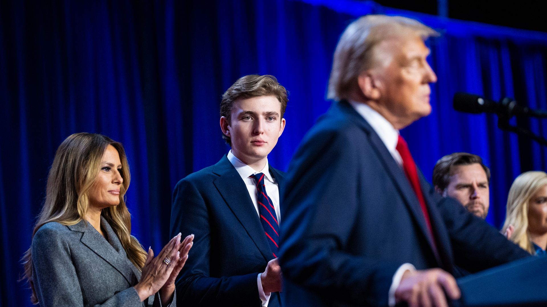 Melania Trump revela cómo será la dinámica con su hijo Barron ante la próxima investidura presidencial