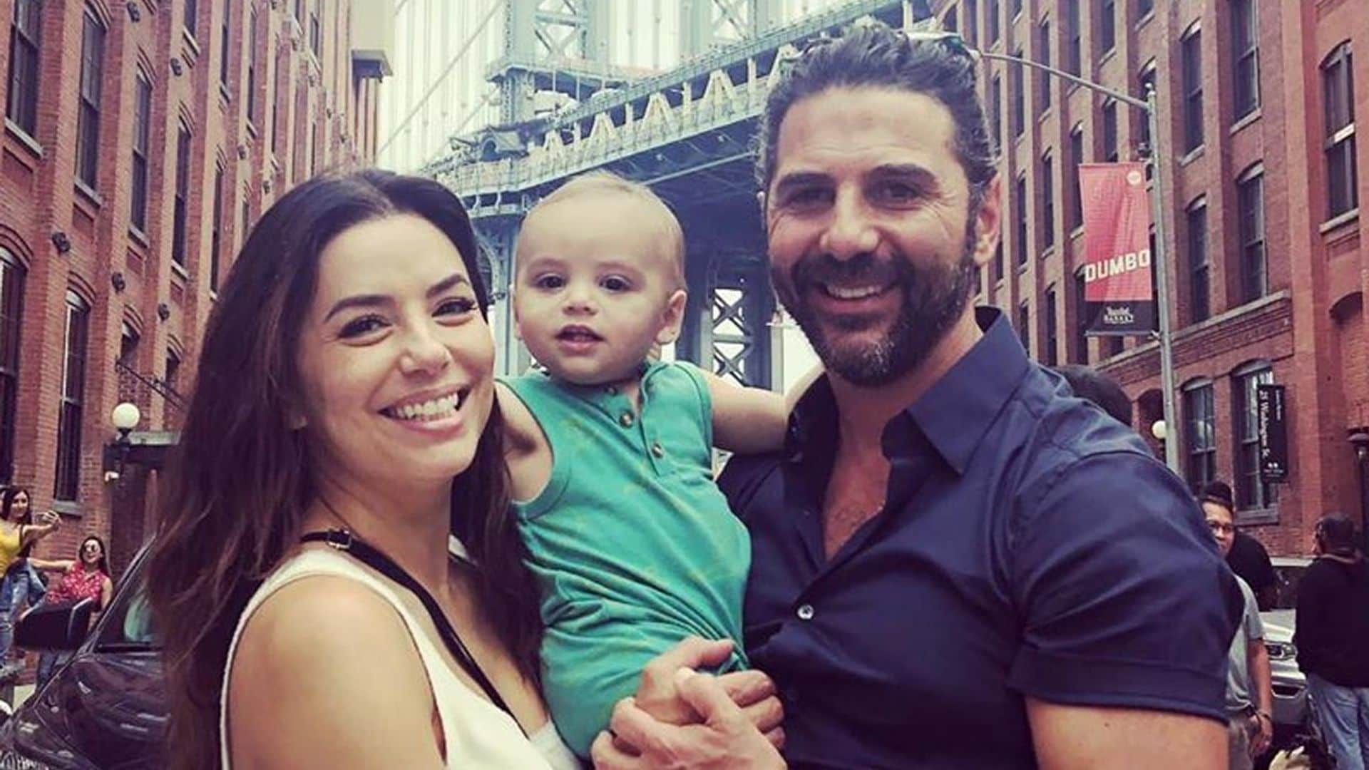 El cariñoso mensaje de Eva Longoria a su hijo Santi por su primer cumpleaños