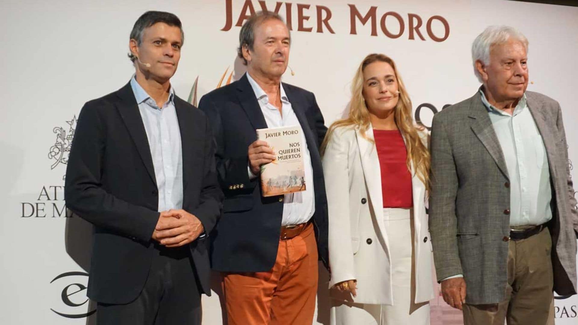 Javier Moro presenta su último libro, ‘Nos quieren muertos’