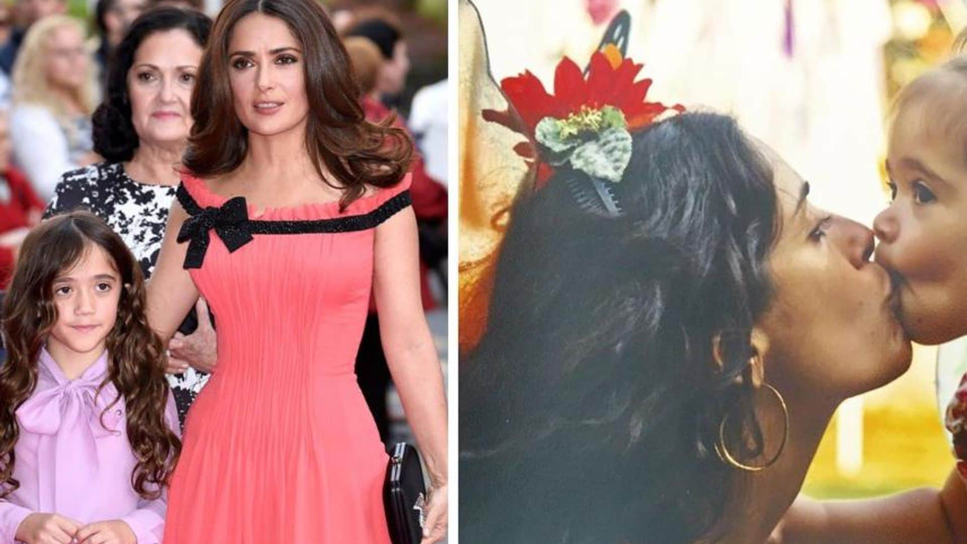 Salma Hayek comparte una tierna felicitación de cumpleaños para su hija Valentina