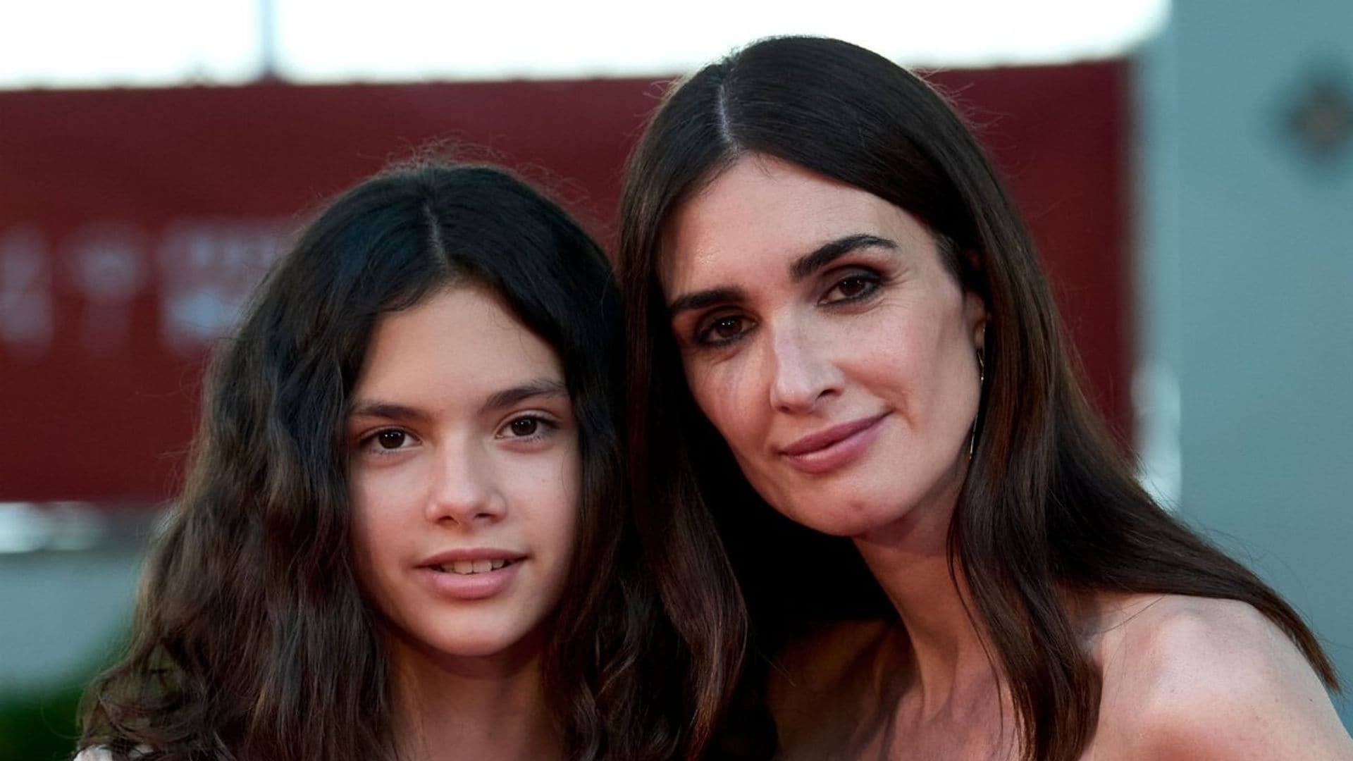 Paz Vega, orgullosa de su hija, Ava, de once años, su compañera de rodaje en su nueva película