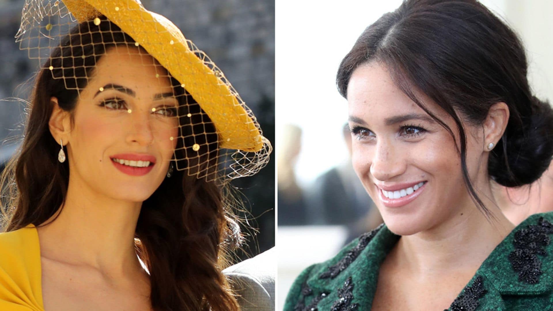 Esta es la forma en la que Amal Clooney ha ayudado a Meghan Markle en su embarazo