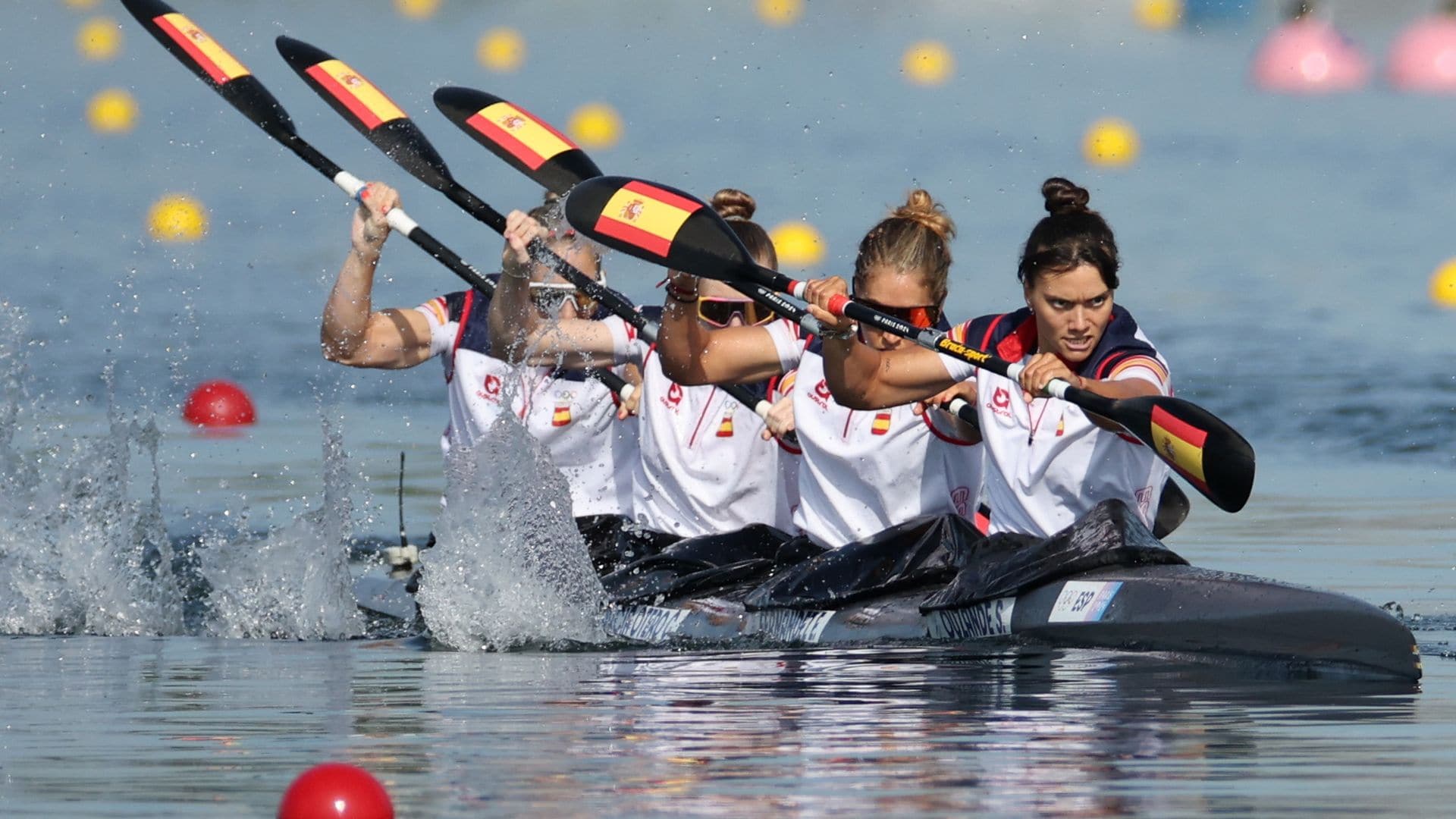 equipo femenino de piragüismo de España en los JJOO