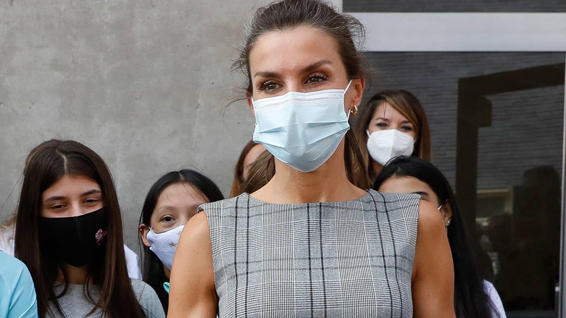 ¿Cómo se encuentra Leonor tras el positivo por coronavirus de una compañera? Doña Letizia responde