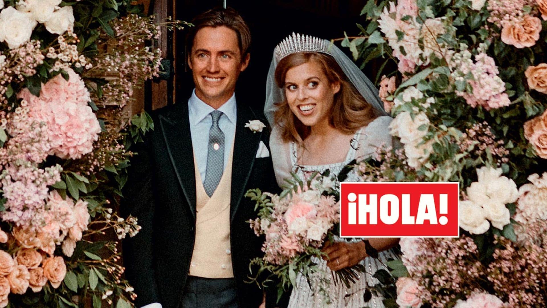 En ¡HOLA!: Beatriz de York, la boda sorpresa que ha hecho historia en la Familia Real británica