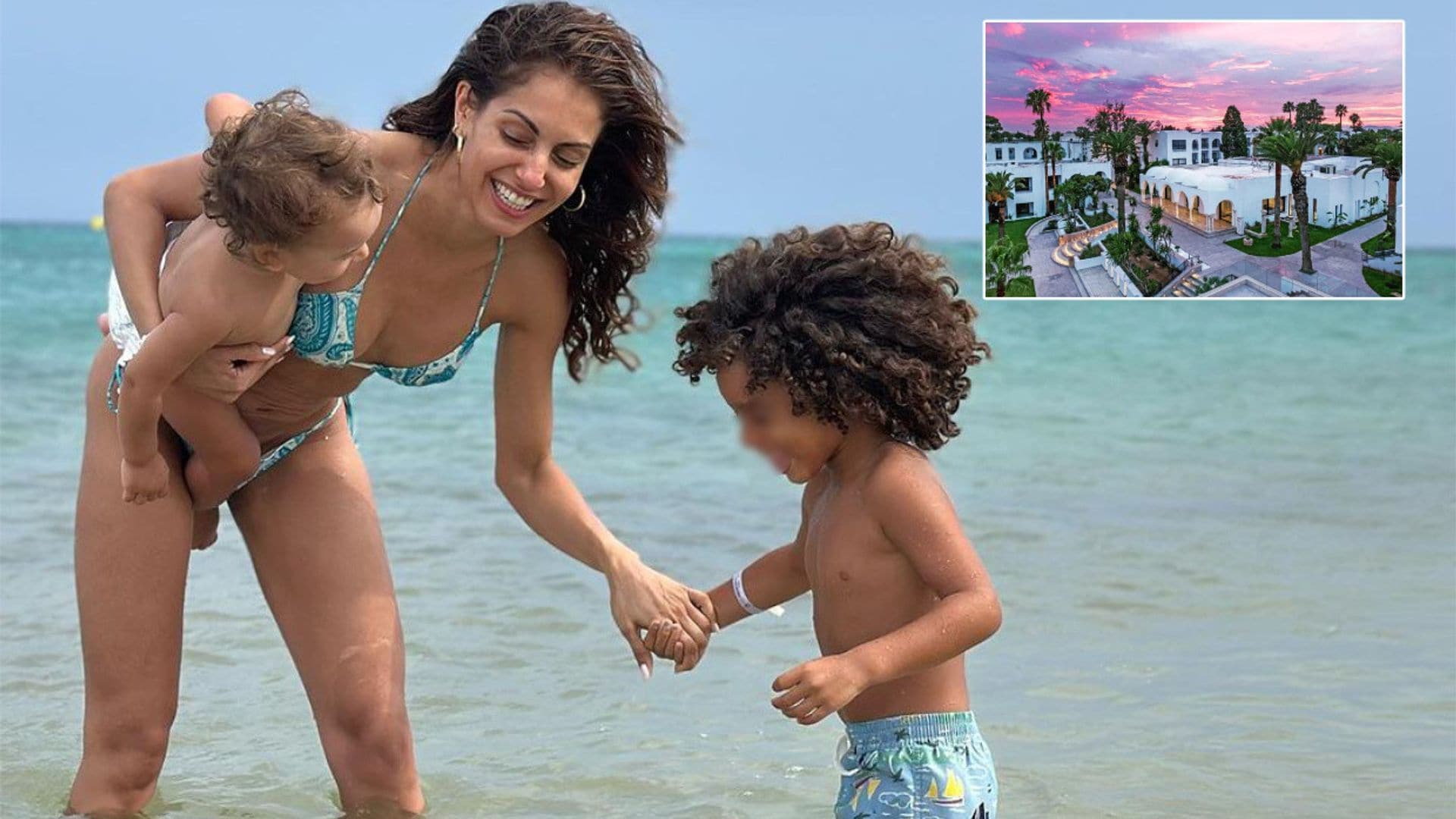 Así es el lujoso hotel de Túnez en el que Hiba Abouk se refugia con sus hijos en su primer verano separada