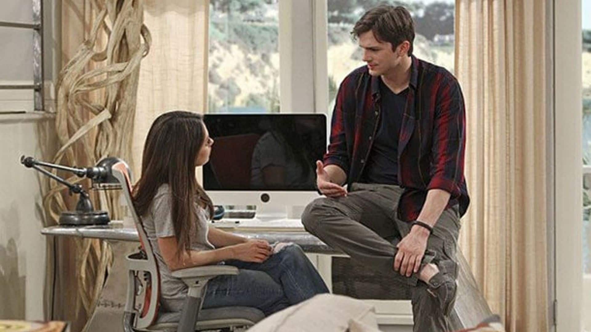 Mila Kunis, comprometida y embarazada, aparecerá junto a Ashton Kutcher en ‘Two and a Half Men’