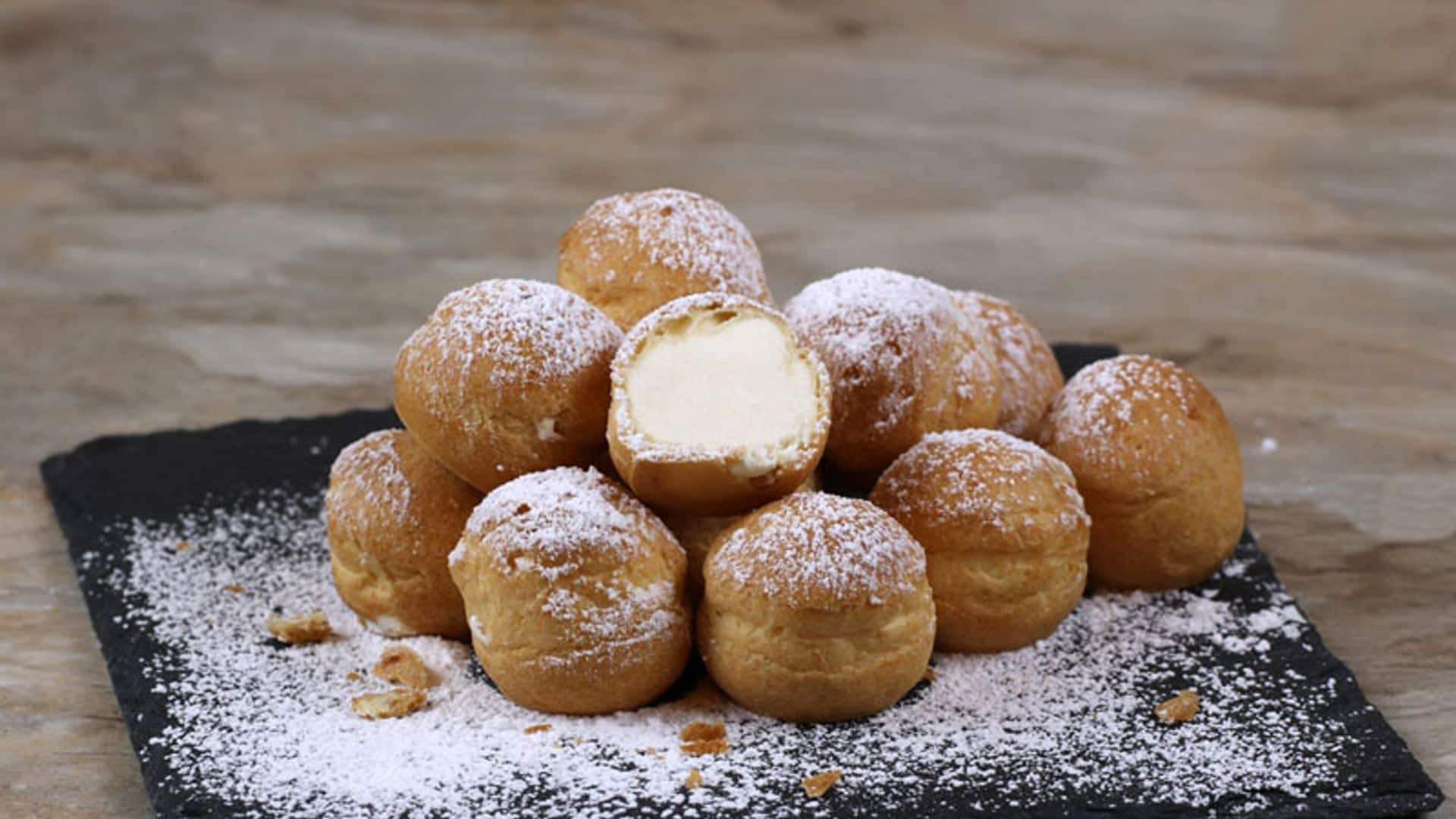 Buñuelos de crema