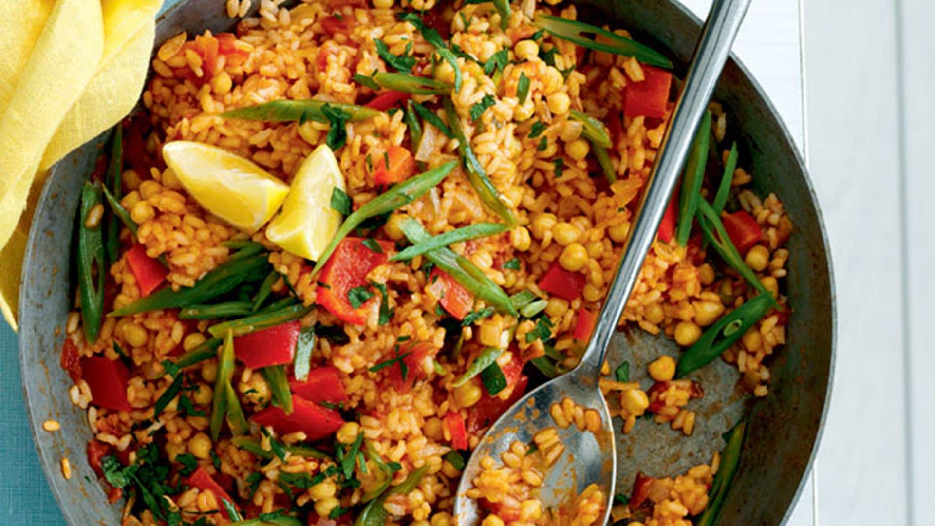 arroz vegetariano